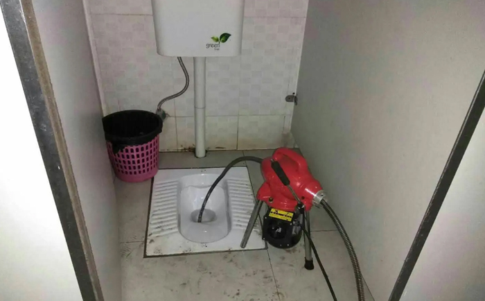 光泽蹲便疏通